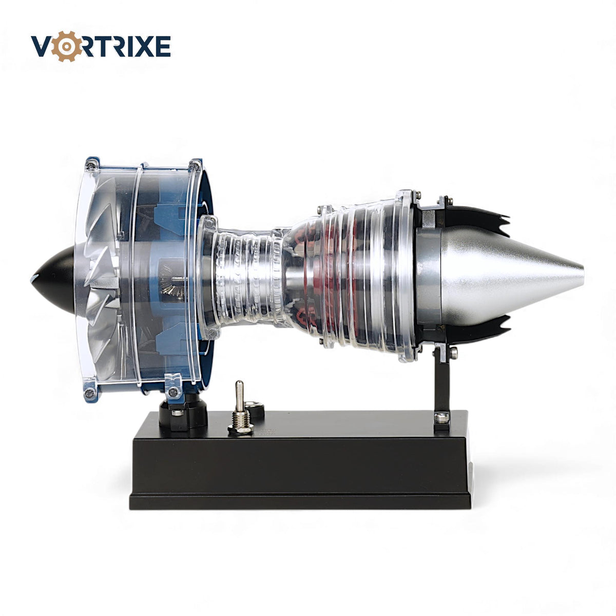 VORTRIXE &amp; TECHING DIY-Bausätze für zweiwellige Flugzeug-Turbofan-Triebwerke 