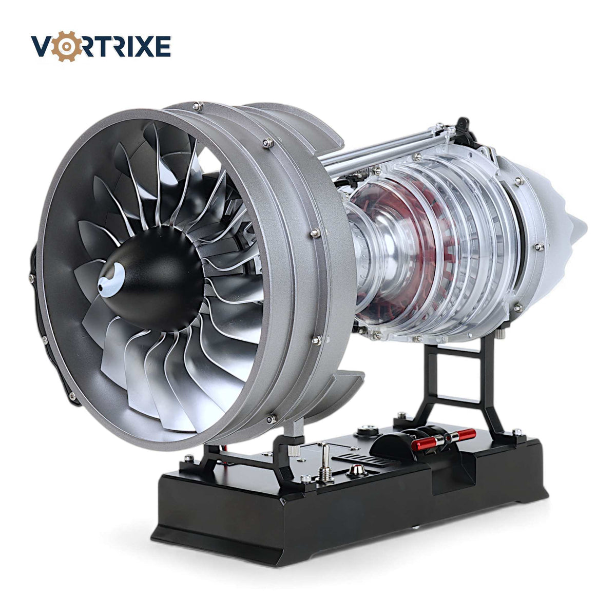 VORTRIXE &amp; TECHING DIY-Bausätze für zweiwellige Flugzeug-Turbofan-Triebwerke 