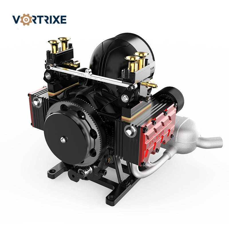 VORTRIXE & TOYAN Engine FS-B400 14cc Flat-four Engine Model Kit