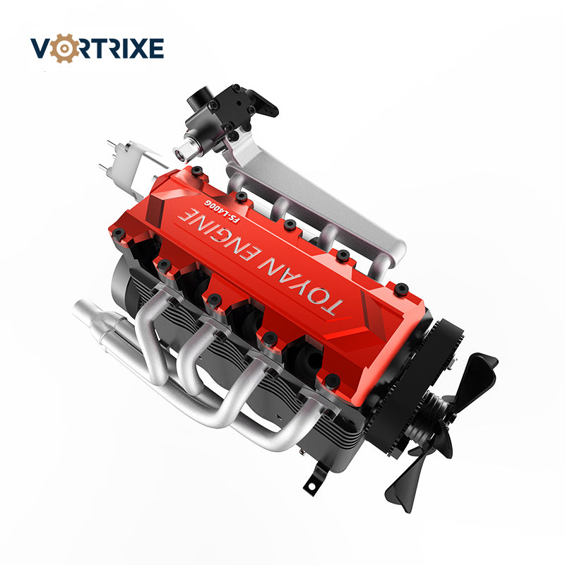 VORTRIXE & TOYAN FS-L400BGC 14CC Inline 4 Cylinder Engine Model