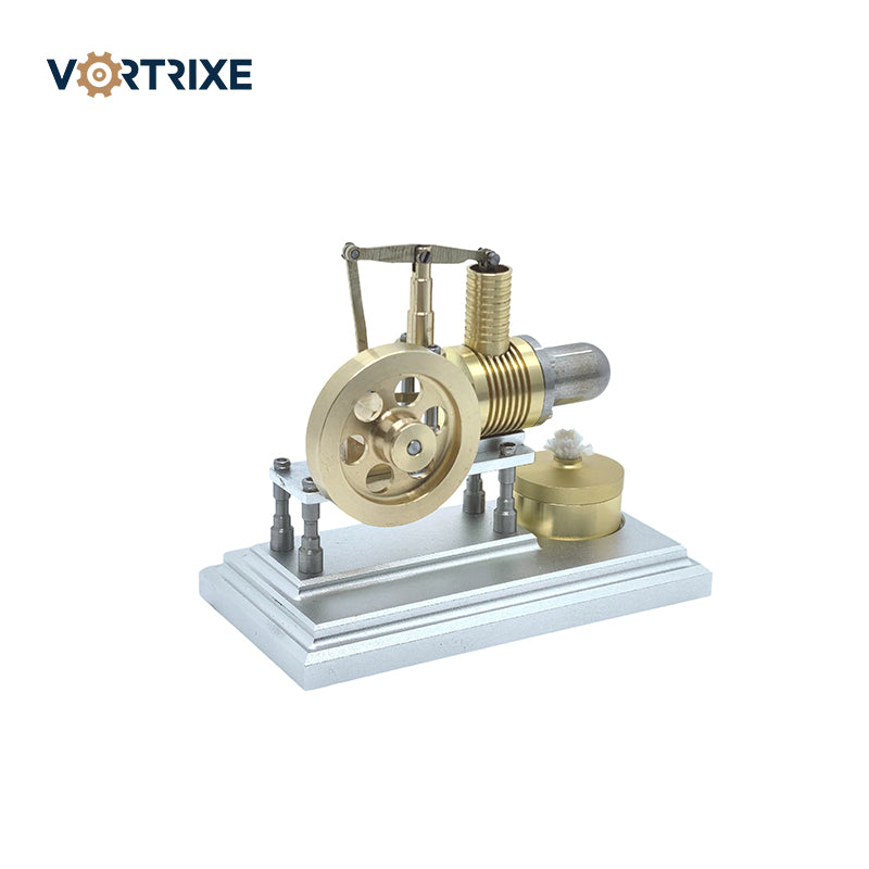 Modèle de moteur Stirling horizontal chaud VORTRIXE J06H à faire soi-même 