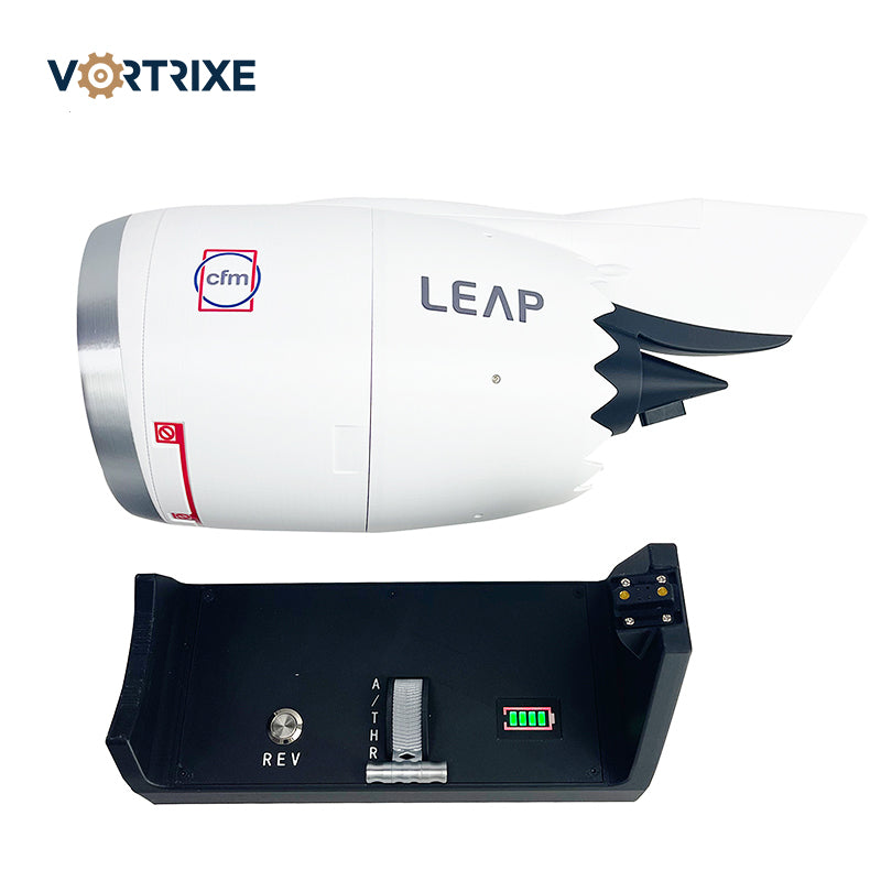 VORTRIXE 3D Printed Functional Nacelle Thrust Reverser Turbofan Engine Model-Rolls Royce Trent 1000 engine model - Flagship