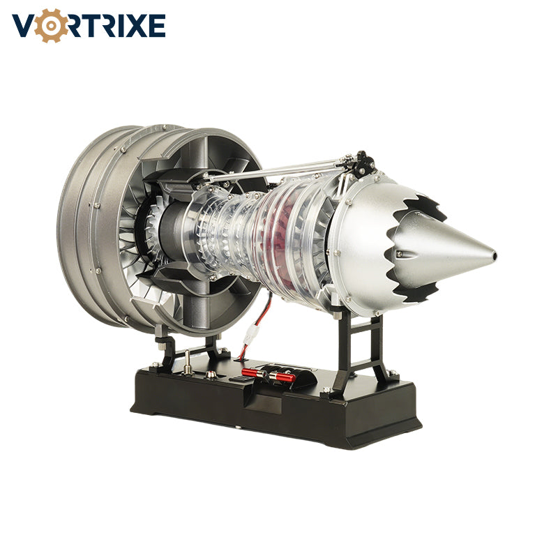 VORTRIXE &amp; TECHING DIY-Bausätze für zweiwellige Flugzeug-Turbofan-Triebwerke 