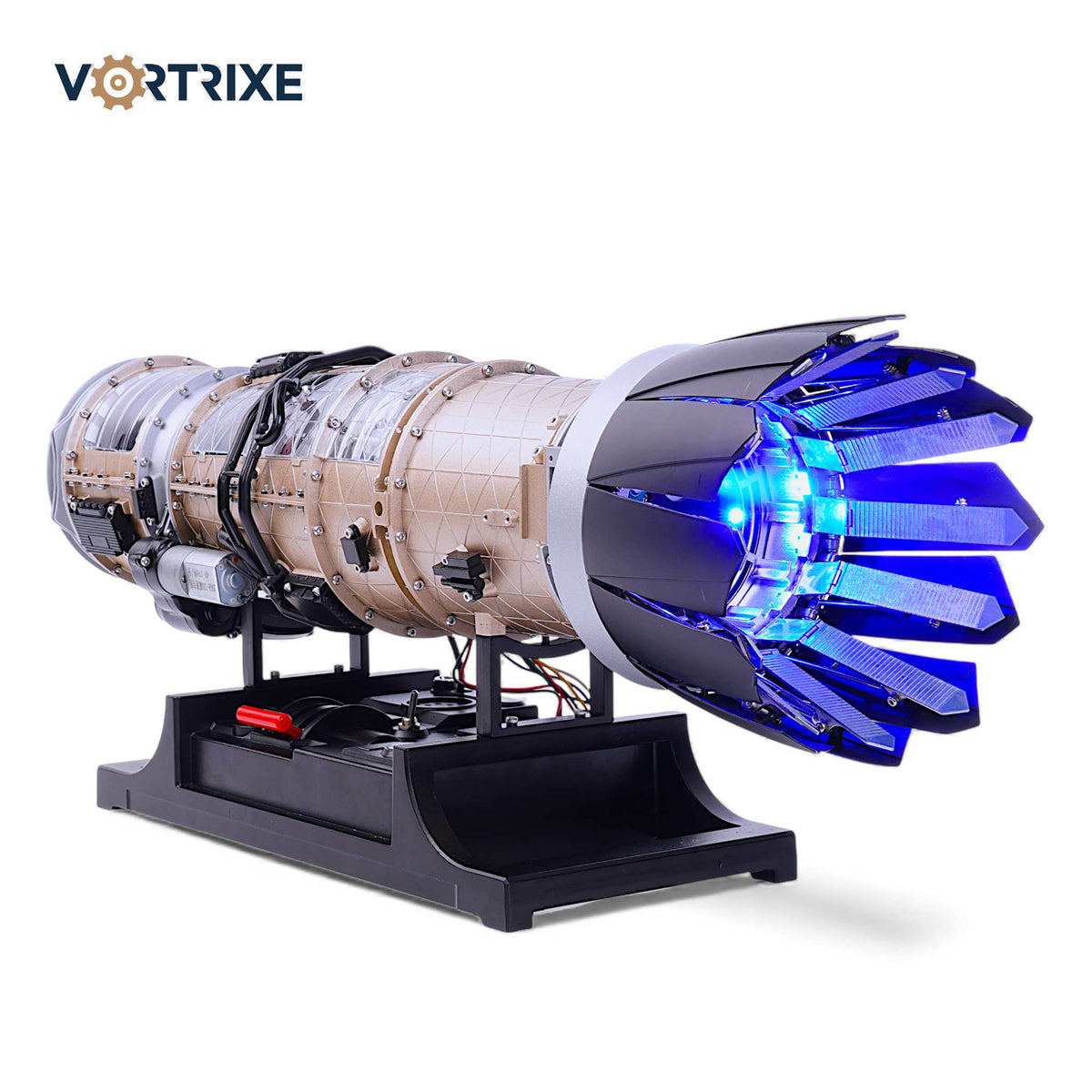 VORTRIXE &amp; TECHING DIY-Bausätze für zweiwellige Flugzeug-Turbofan-Triebwerke 