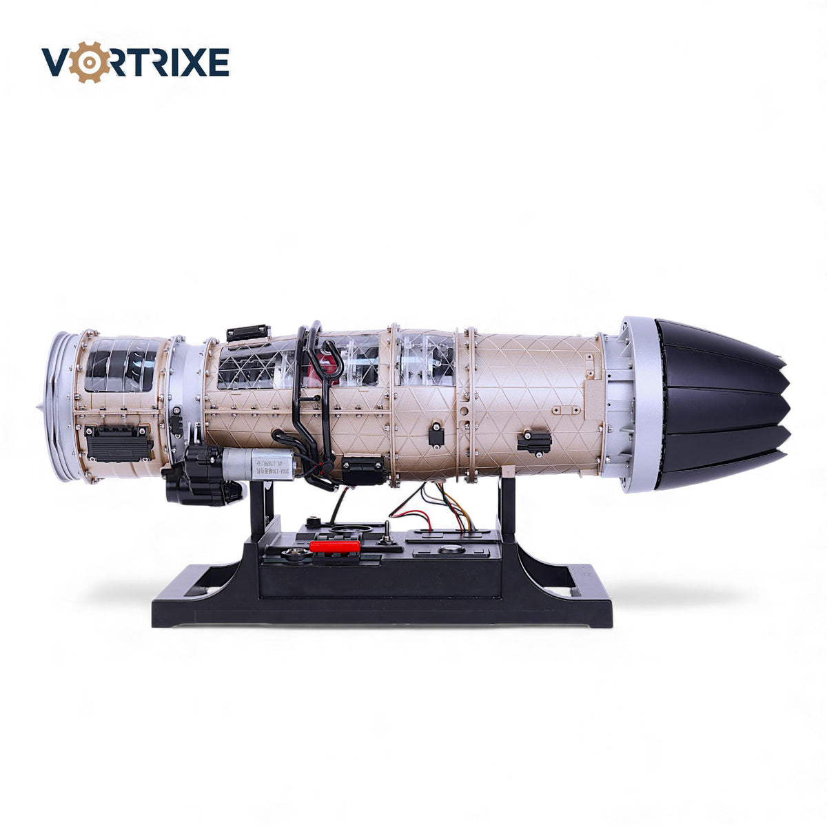 VORTRIXE &amp; TECHING DIY-Bausätze für zweiwellige Flugzeug-Turbofan-Triebwerke 