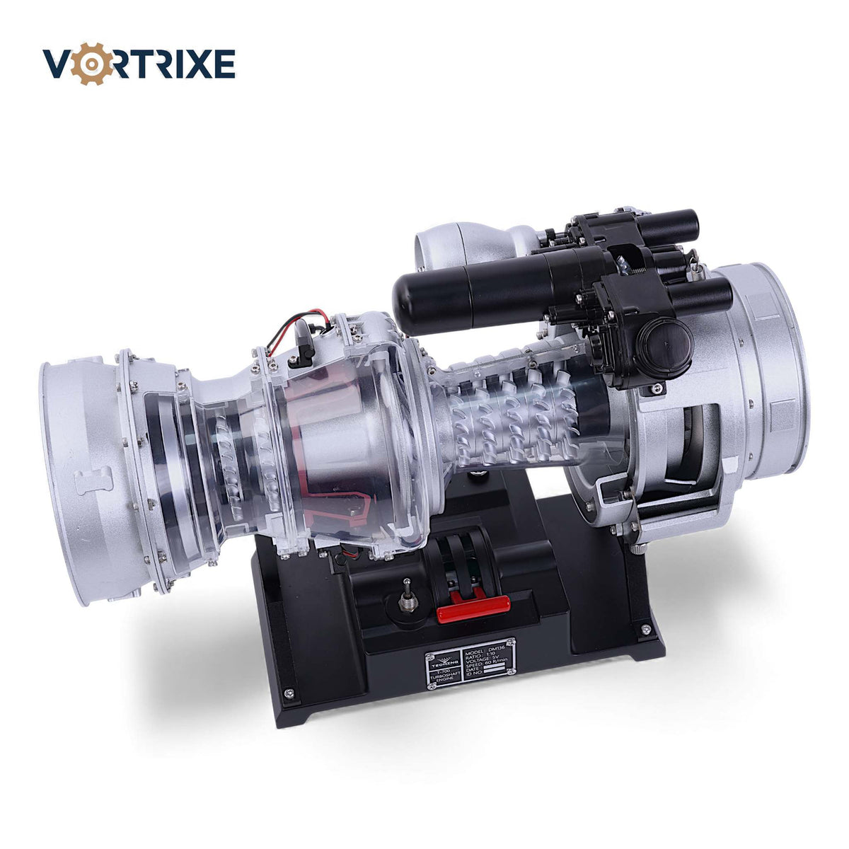 VORTRIXE &amp; TECHING DIY-Bausätze für zweiwellige Flugzeug-Turbofan-Triebwerke 