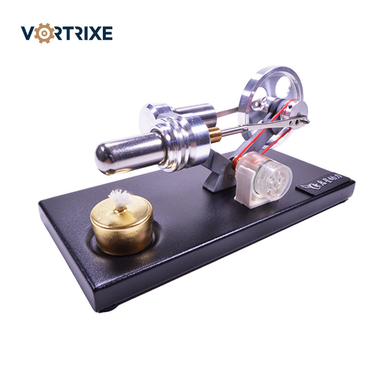 VORTRIXE Electricity Generator with LED Light Unassembled Engine Kit
