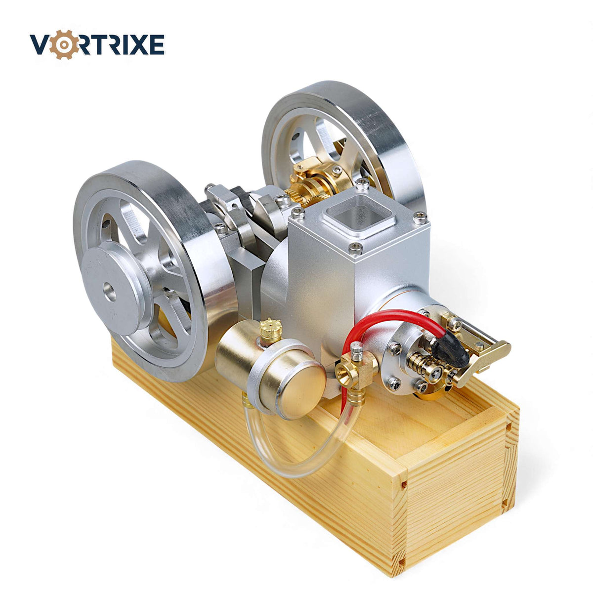 VORTRIXE &amp; OKMO M90 Vollmetall-Upgrade Hit &amp; Miss Gasmotor Verbrennungsmotor