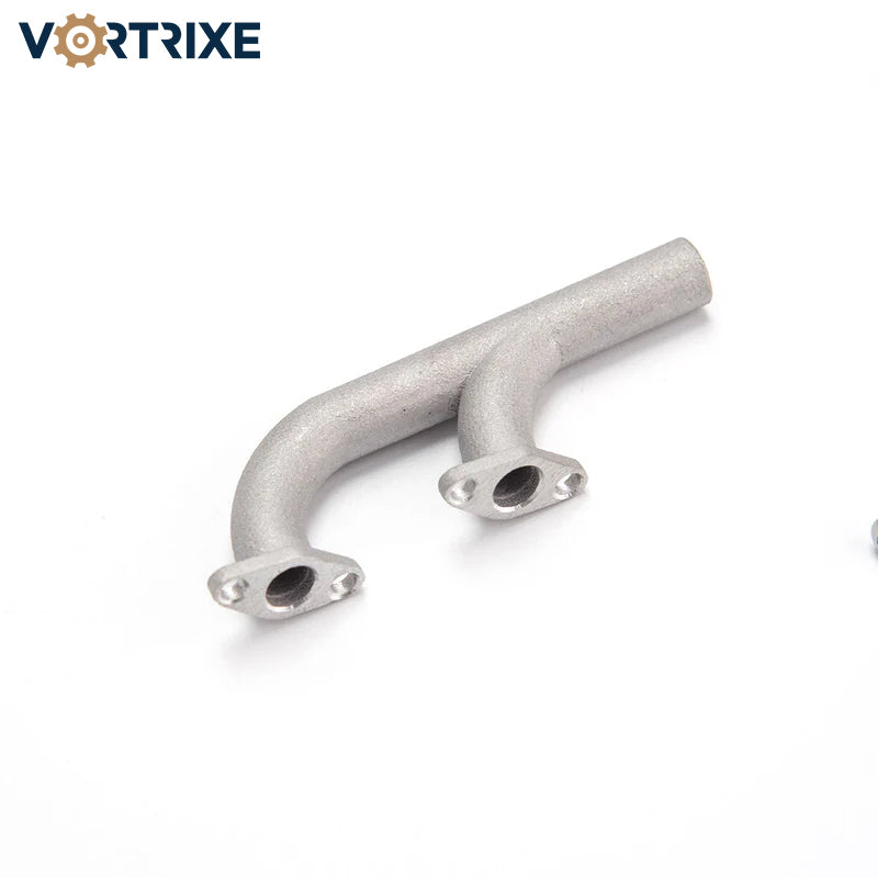VORTRIXE 2-in-1 Upgraded Exhaust Pipe for TOYAN FS-L200AC Engine Model Kit
