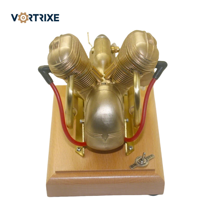 VORTRIXE Mini OHV Horizontal Gasoline Engine V-Twin Four-stroke Motorcycle Engine Model