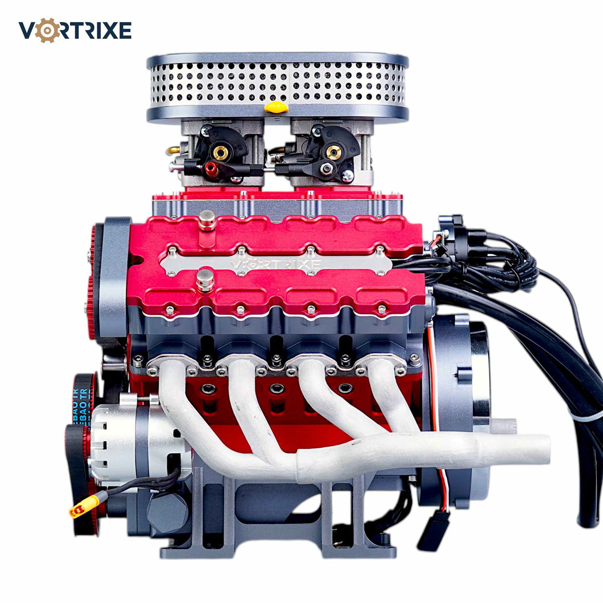 VORTRIXE &amp; TOYAN V8-Motor, 28 ccm OHV-Nitro-Motormodell 