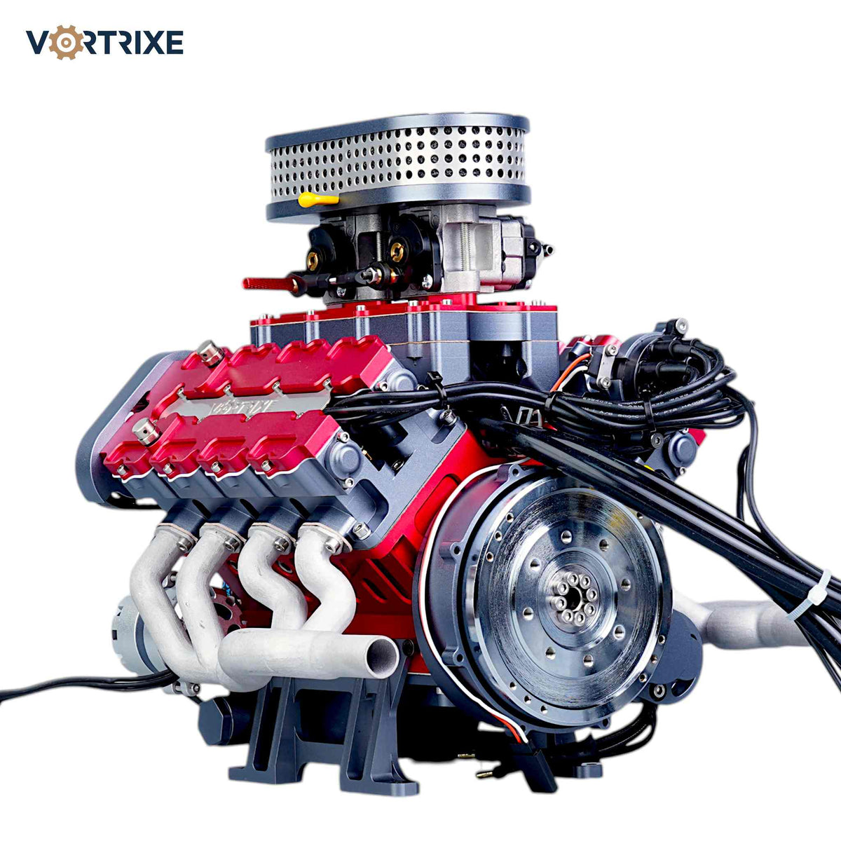 VORTRIXE &amp; TOYAN V8-Motor, 28 ccm OHV-Nitro-Motormodell 