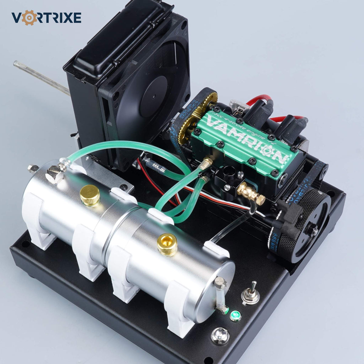 VORTRIXE & VAMRION F2 Gasoline Engine Upgrade Water-Cooled 2 Cylinder 4 Stroke Engine Model Kit