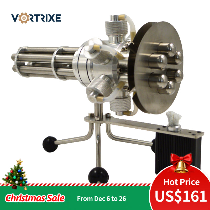 VORTRIXE 6-Zylinder-Stirlingmotor-Gatling-Modell