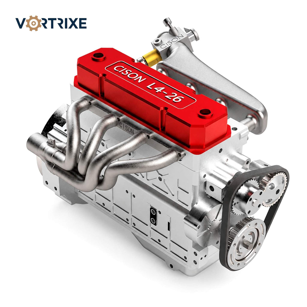 VORTRIXE & CISON L4-26cc OHV Inline 4-Cylinder 4-Stroke Water-Cooled G ...
