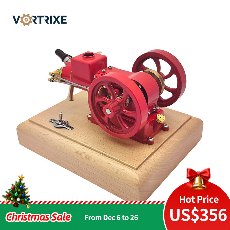 Moteur horizontal à 4 temps VORTRIXE refroidi par eau évaporée, à cylindrée variable 