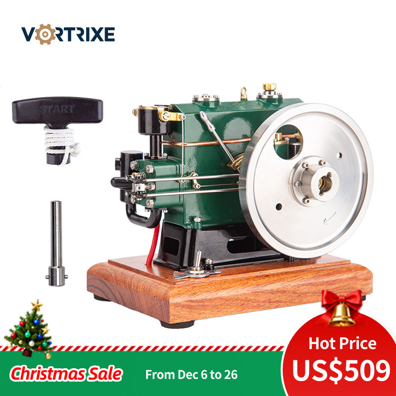 Mini-modèle éducatif de moteur à essence à refroidissement par eau VORTRIXE 