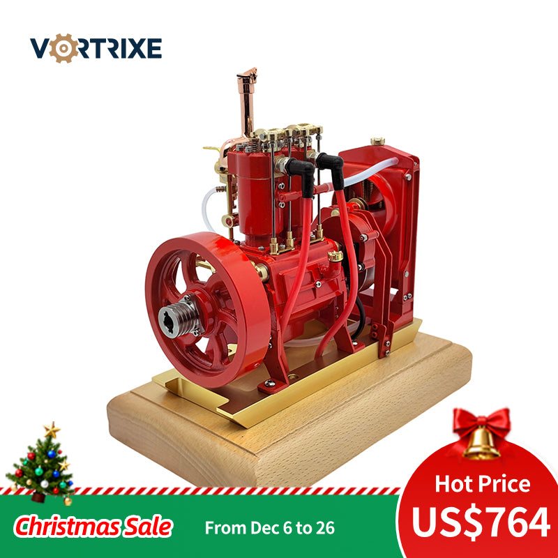 Mini-modèle éducatif de moteur à essence à refroidissement par eau VORTRIXE 
