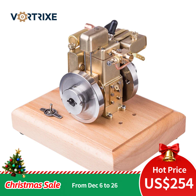 Moteur à essence monocylindre 4 temps VOTRIXE &amp; OKMO M12B Mini refroidi par eau