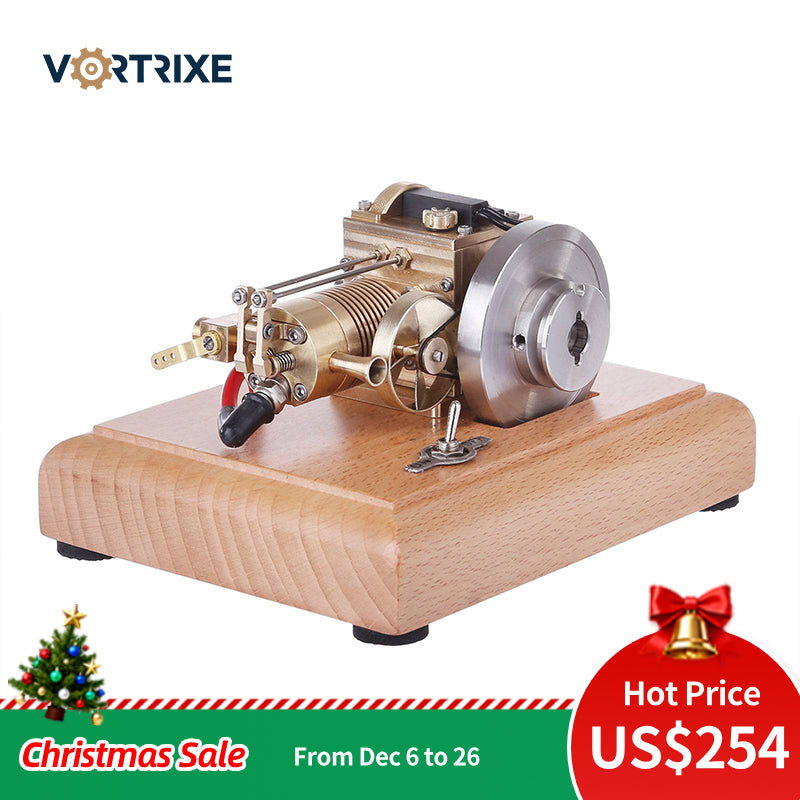 Moteur à essence monocylindre 4 temps refroidi par air VORTRIXE &amp; OKMO M16B Mini