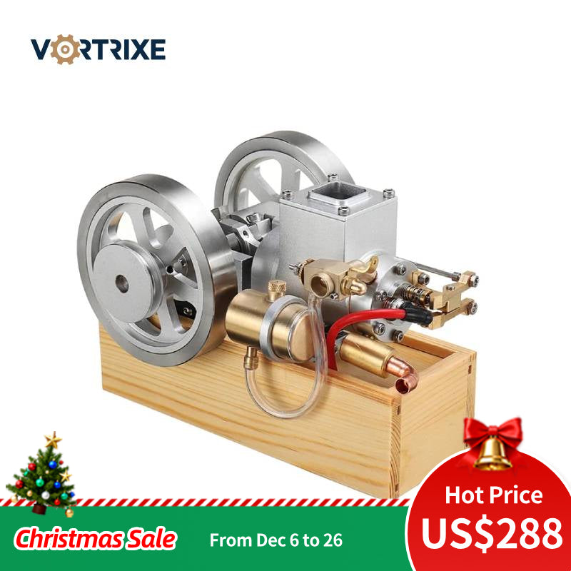 Moteur à essence miniature à allumage par étincelle et à refroidissement par eau VORTRIXE &amp; OKMO M93 amélioré