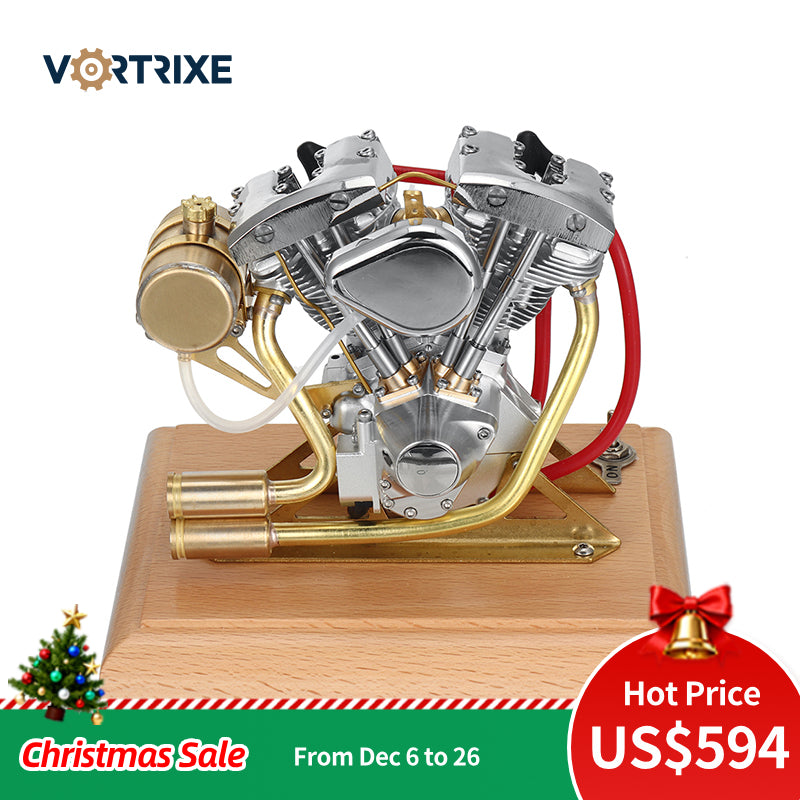 Mini-modèle éducatif de moteur à essence à refroidissement par eau VORTRIXE 