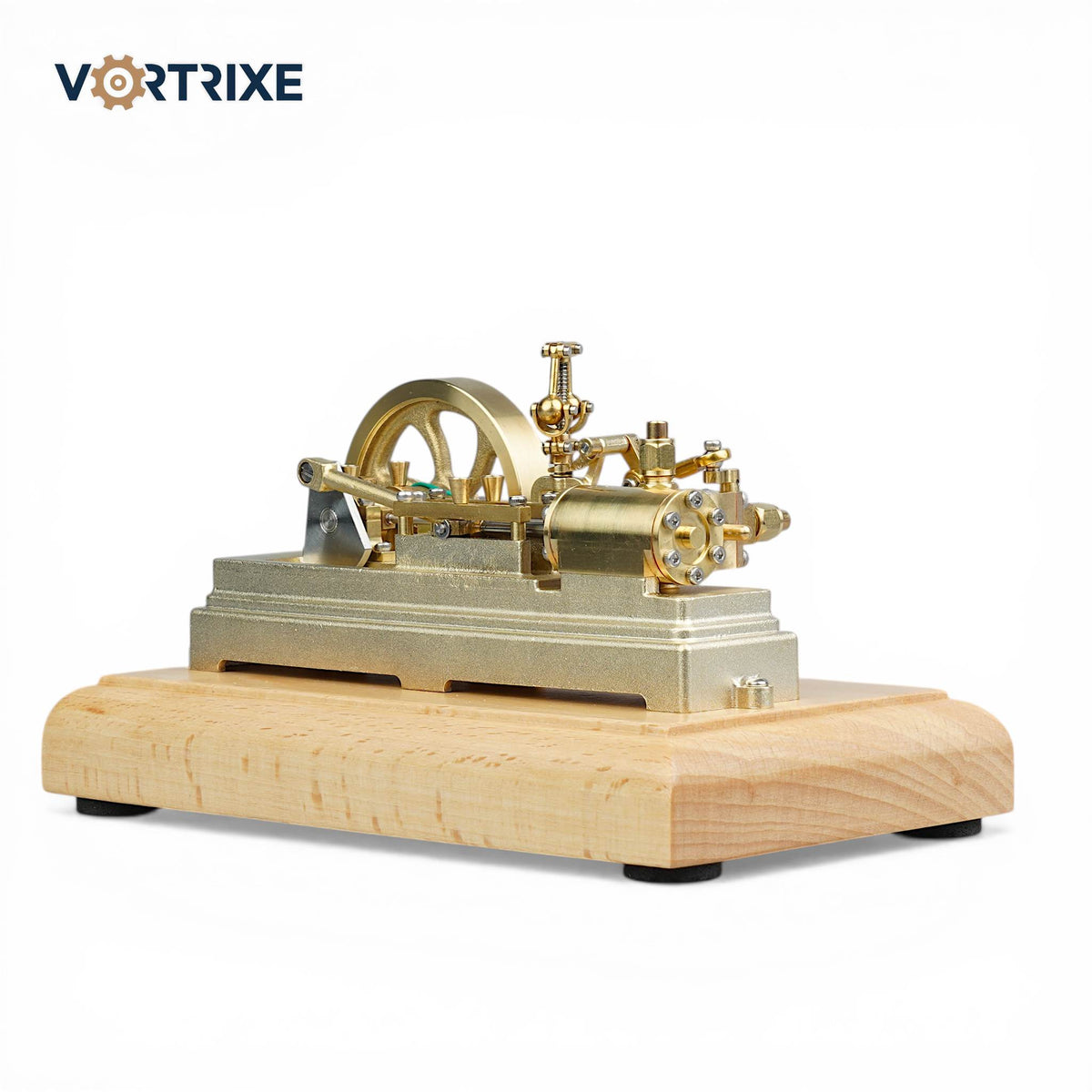 VORTRIXE & OKMO S10 Single-cylinder Reciprocating Double-acting Mill Steam Engine Model