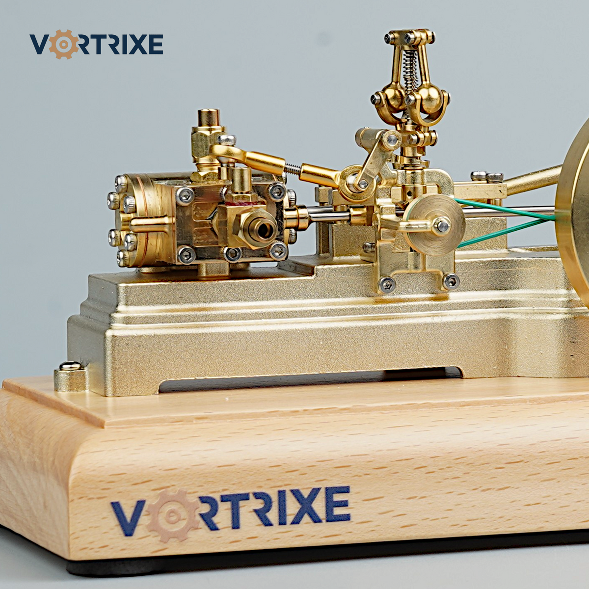 VORTRIXE & OKMO S10 Single-cylinder Reciprocating Double-acting Mill Steam Engine Model