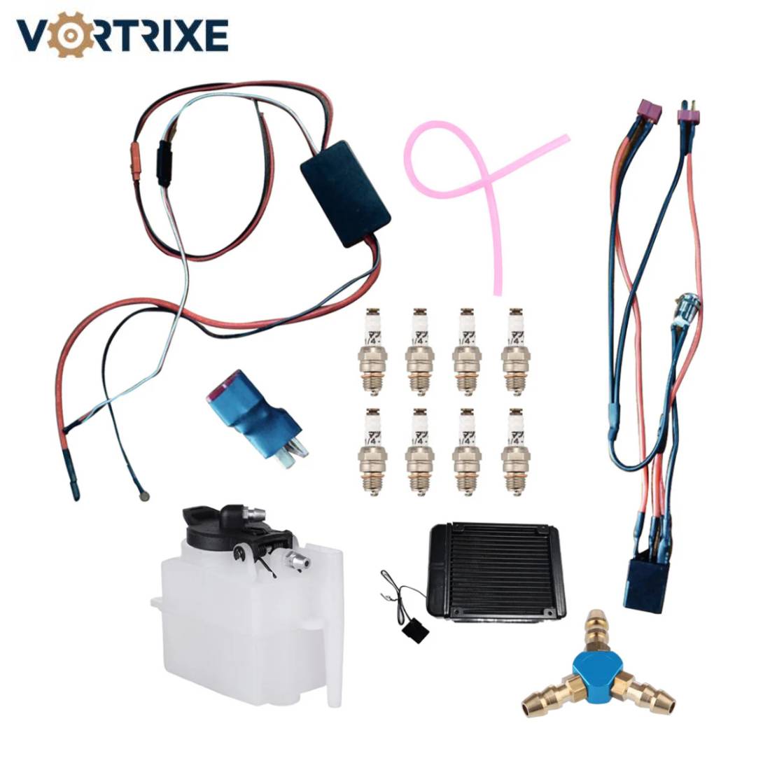 VORTRIXE Starter Kit for TOYAN V8 Engine 28cc OHV Nitro Engine Model