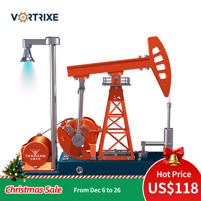 VORTRIXE & TECHING Oilfield Working Equipment Oil Pump Jack Model Kit