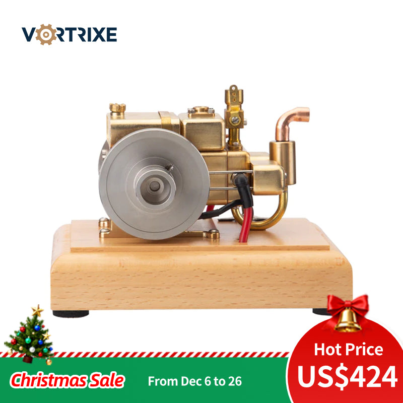 Moteur à essence 4 temps à double cylindre refroidi par eau VORTRIXE Upgrade 