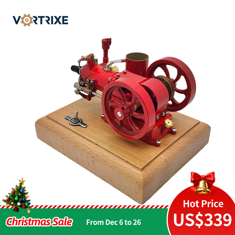Mini-modèle éducatif de moteur à essence à refroidissement par eau VORTRIXE 