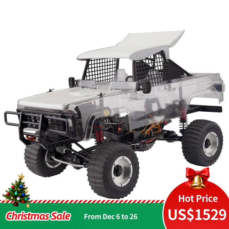 VORTRIXE & X-POWER Sand Cruiser Nitro 1/8 RC Car Desert Rock Crawler DIY Kit with FS-L200 Engine