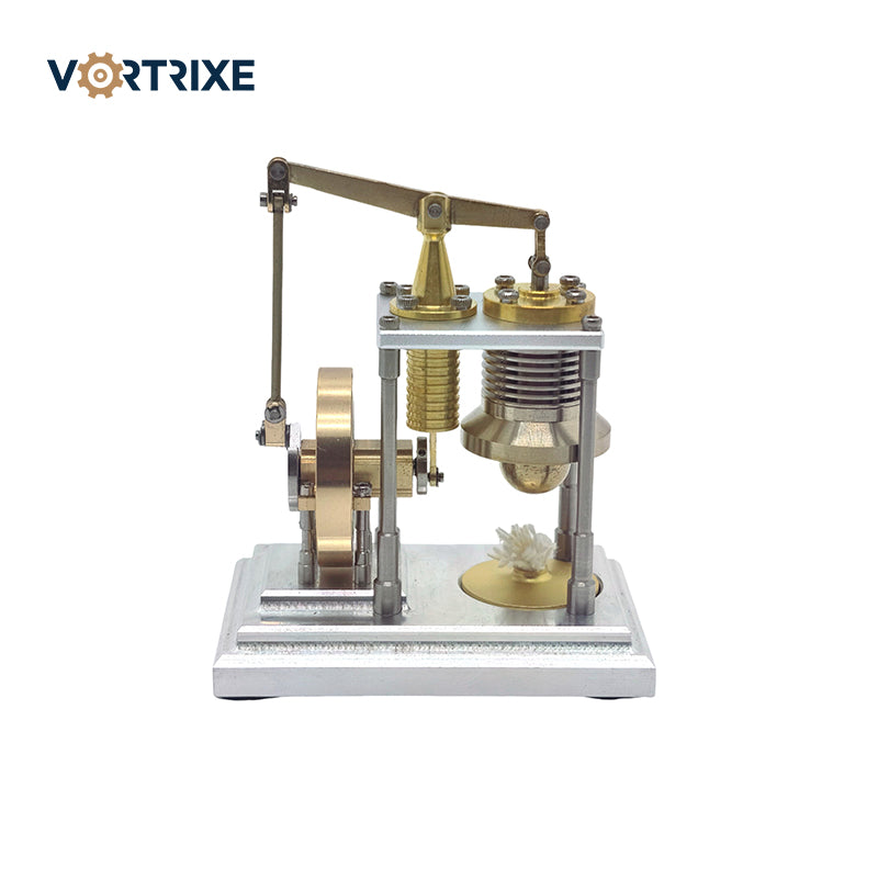 VORTRIXE Mini Retro Hot Vertical Stirling Engine Model