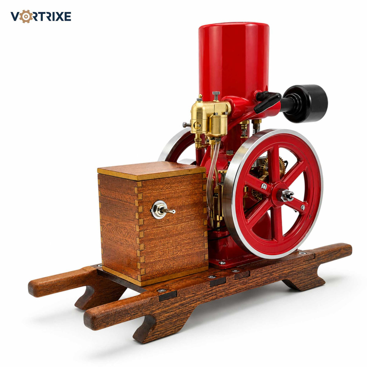 VORTRIXE Wasserkühlungs-Wärmestruktur Mini-Lernmodell mit Benzinmotor 