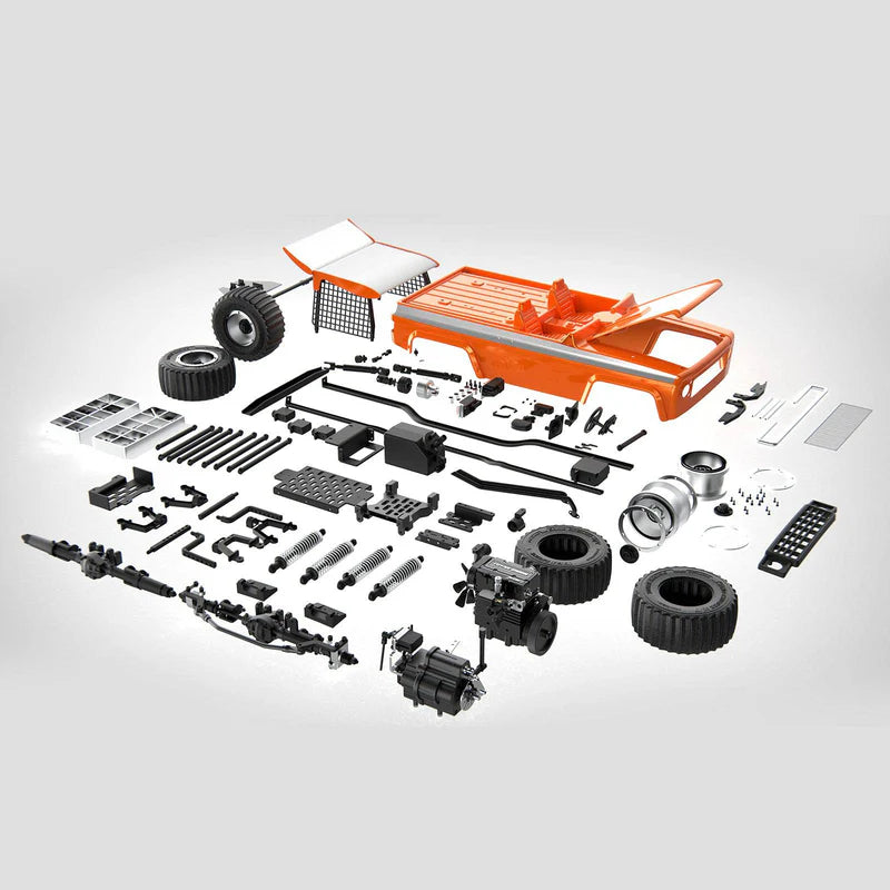 VORTRIXE & X-POWER Sand Cruiser Nitro 1/8 RC Car Desert Rock Crawler DIY Kit with FS-L200 Engine