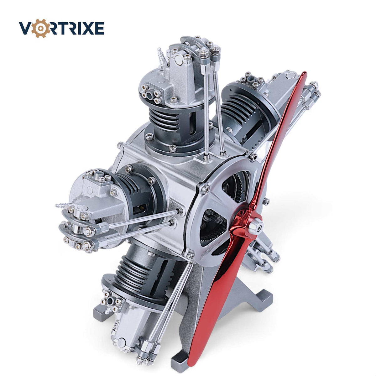 VORTRIXE & TECHING 5 Cylinder Radial Engine Model Kit