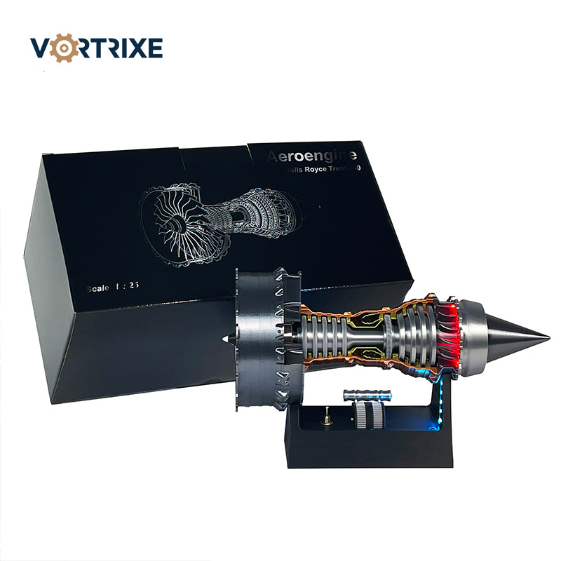 Модель турбовентиляторного двигателя VORTRIXE TR900 с магнитным толкателем 