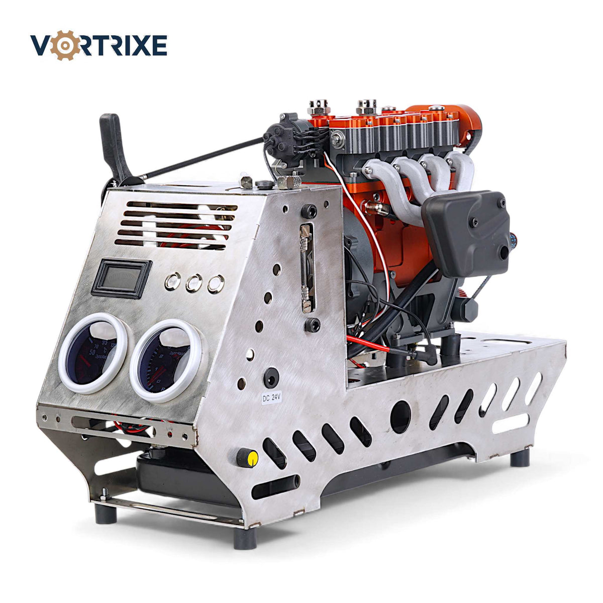 Moteur VORTRIXE &amp; TOYAN V8 28cc OHV Nitro Modèle 