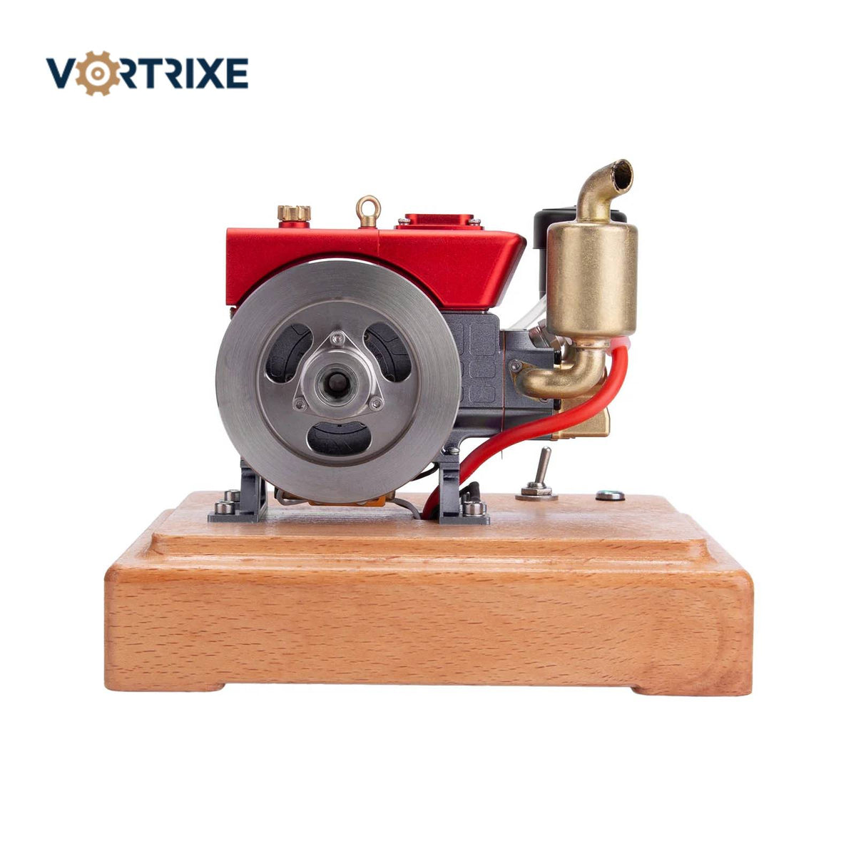 VORTRIXE Mini 4-Stroke Gas Engine Model – 2.6cc Single-Cylinder Motor