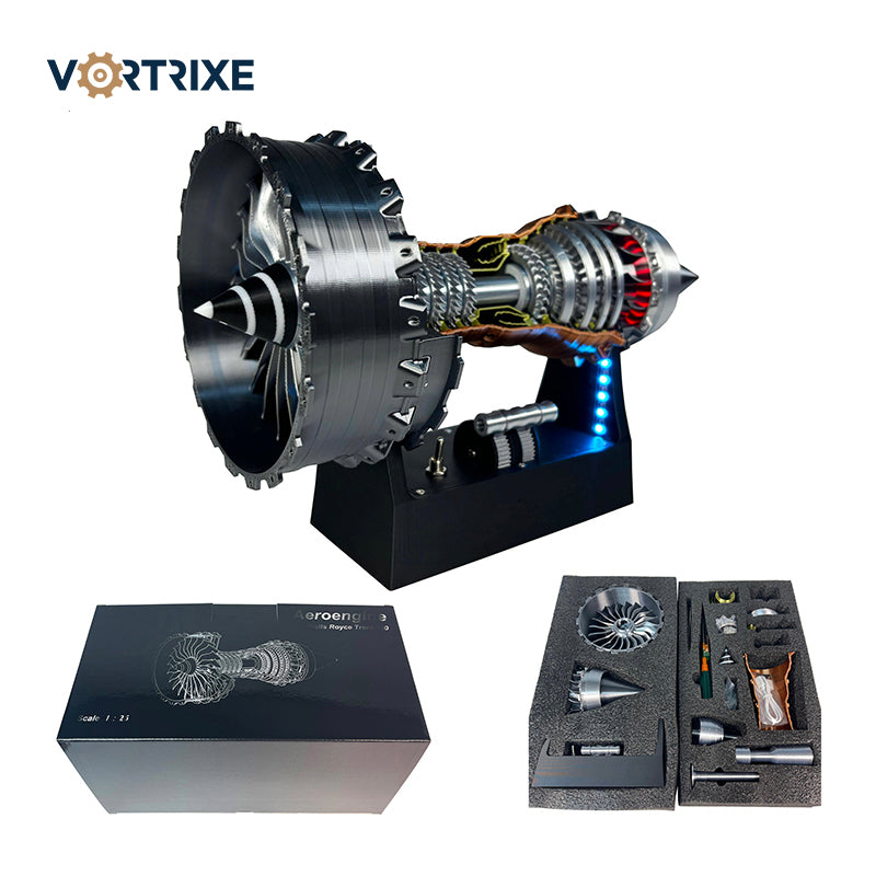 Модель турбовентиляторного двигателя VORTRIXE TR900 с магнитным толкателем 
