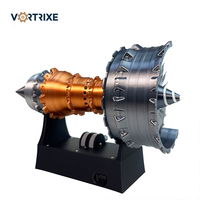 VORTRIXE TR900 DIY Aero Turbofan Engine – Educational STEM Model
