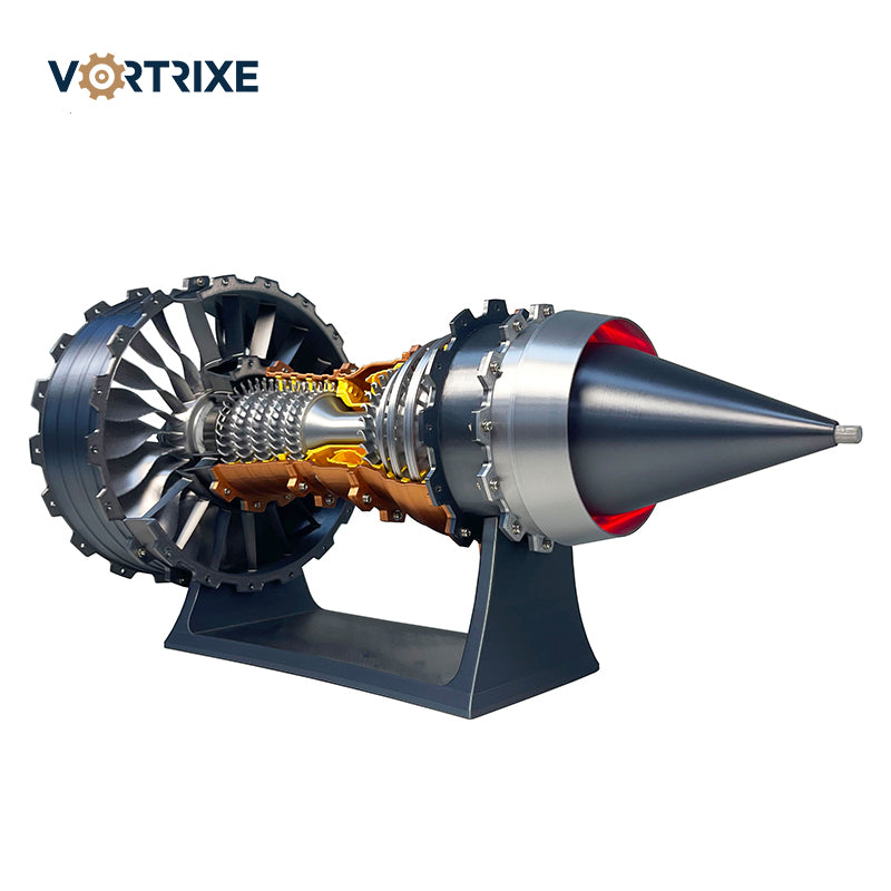 VORTRIXE Turbofan Working Jet Engine Model Kit