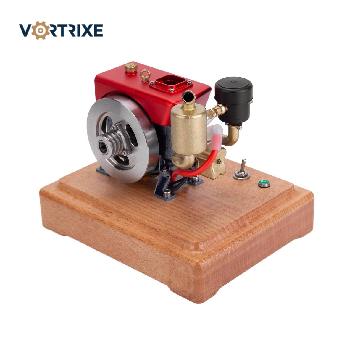 VORTRIXE Mini 4-Stroke Gas Engine Model – 2.6cc Single-Cylinder Motor