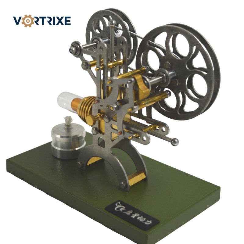 VORTRIXE Retro Film Projector Stirling Engine Model Kit
