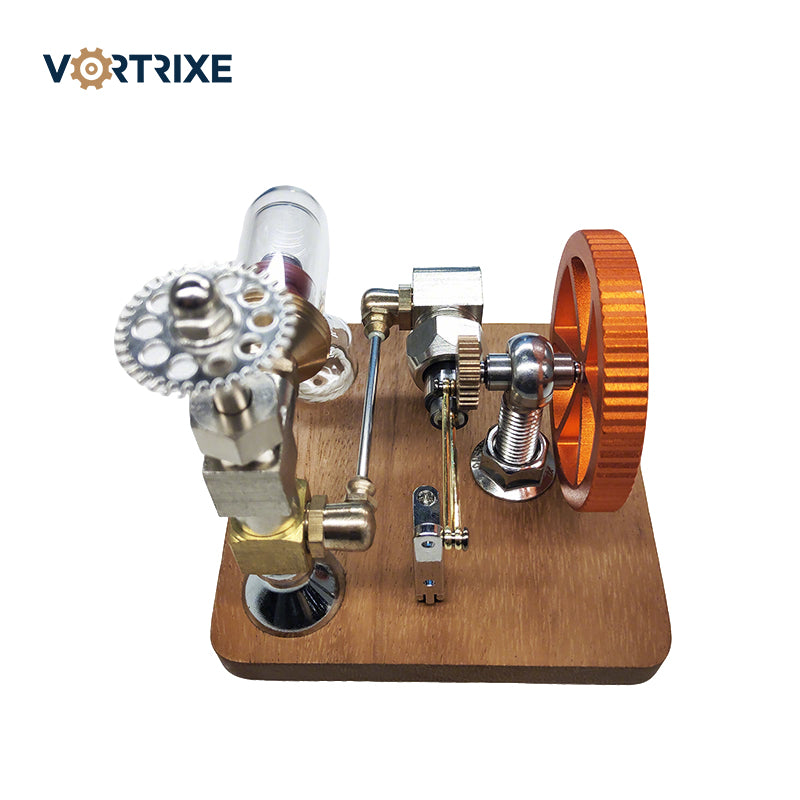 VORTRIXE Vertical Flywheel Speed Adjustable Stirling Engine Model