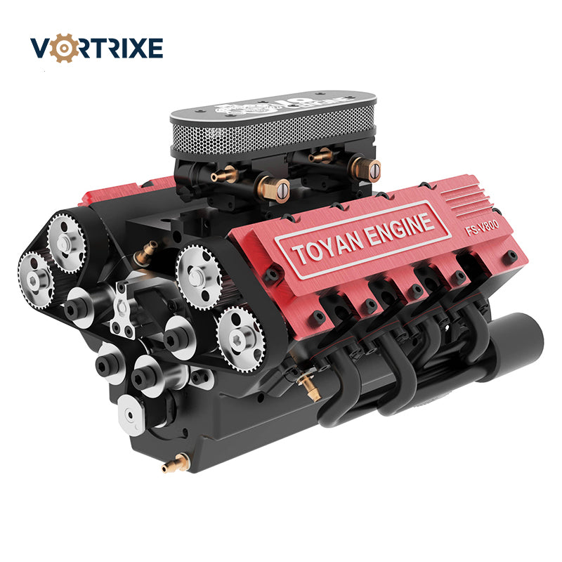 VORTRIXE & TOYAN V8 Engine FS-V800 28cc Gasoline Engine Model Pre