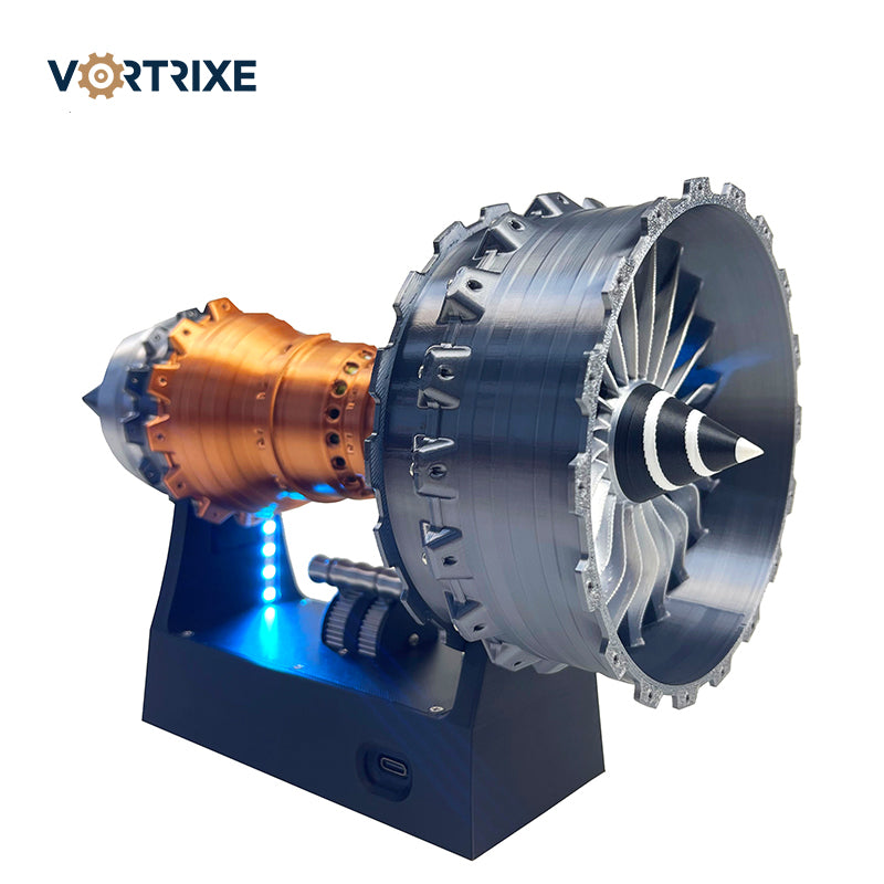 Модель турбовентиляторного двигателя VORTRIXE TR900 с магнитным толкателем 