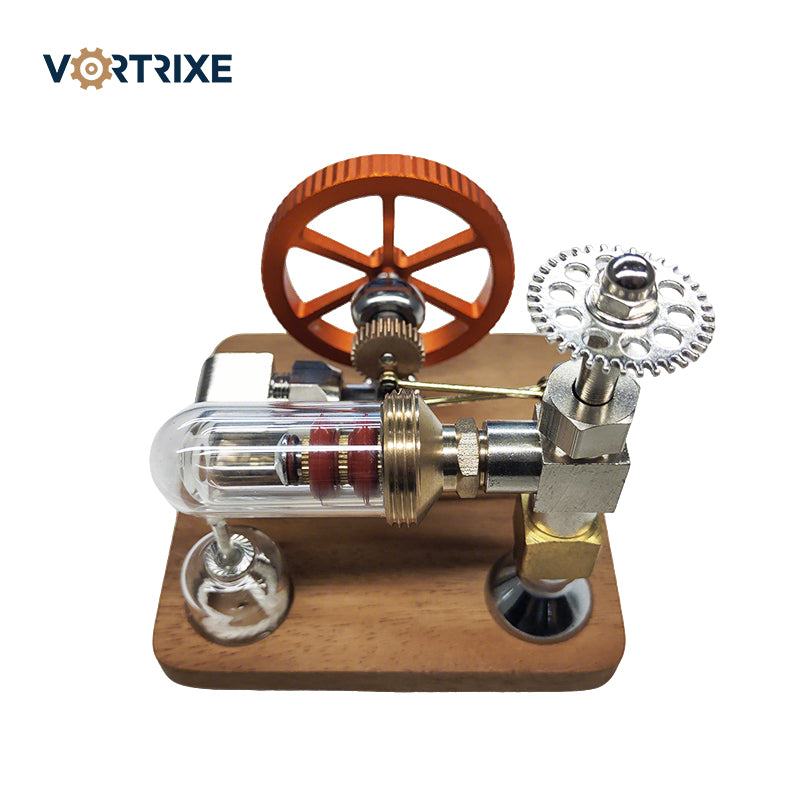 VORTRIXE Vertical Flywheel Speed Adjustable Stirling Engine Model