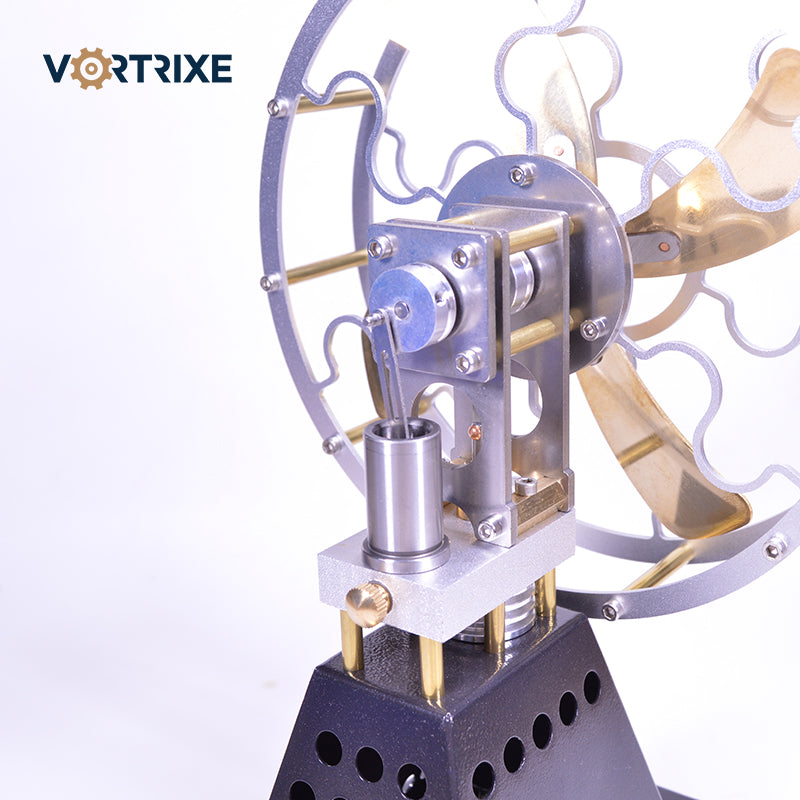 VORTRIXE Heat Powered Thermal Stove Fan Stirling Engine
